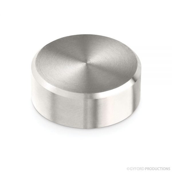 Standoff Cap,  5/16"-18 Thrd Sz,  316 Stainless Steel