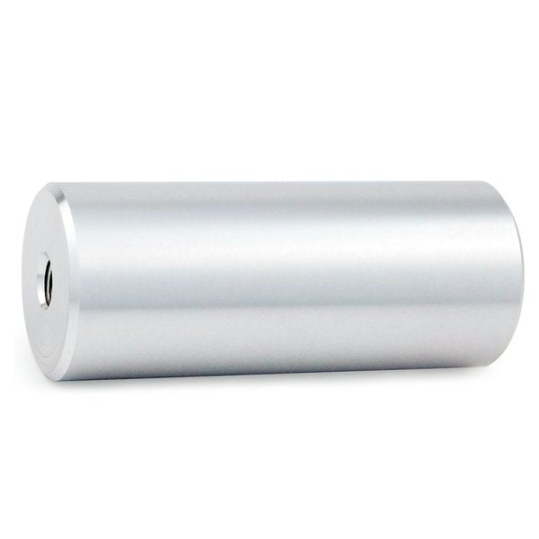 Round Standoffs,  5/16"-18 Thrd Sz,  3 in Bd L,  Aluminum Clear Anodized,  1-1/4 in OD