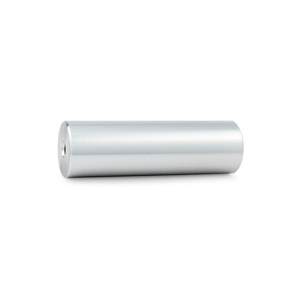 Round Standoffs,  5/16"-18 Thrd Sz,  4 in Bd L,  Aluminum Clear Anodized,  1-1/4 in OD