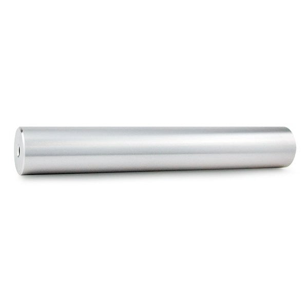 Round Standoffs,  5/16"-18 Thrd Sz,  8 in Bd L,  Aluminum Clear Anodized,  1-1/4 in OD