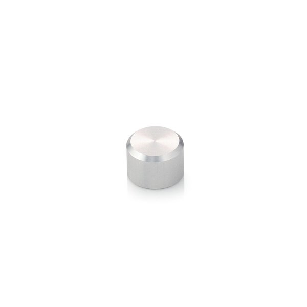 Standoff Cap,  #10-24 Thrd Sz,  Aluminum Clear Anodized
