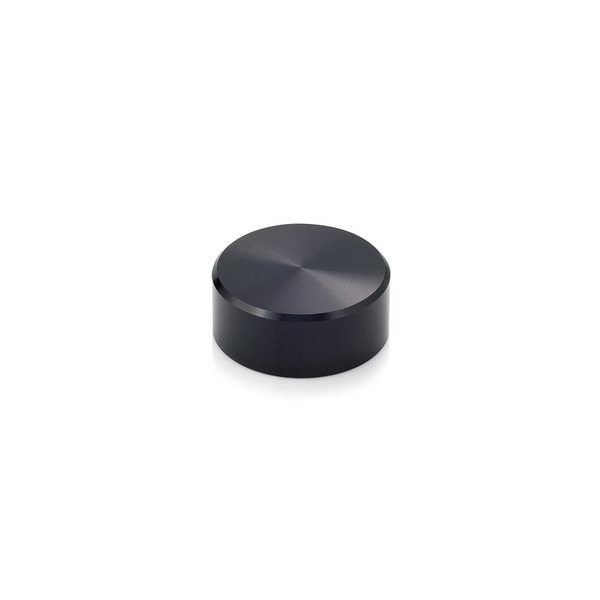 Standoff Cap,  5/16"-18 Thrd Sz,  Aluminum Black Anodized
