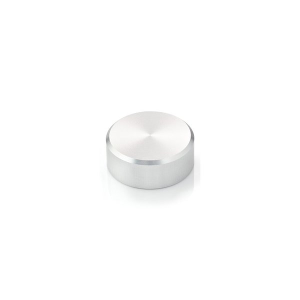 Standoff Cap,  5/16"-18 Thrd Sz,  Aluminum Clear Anodized