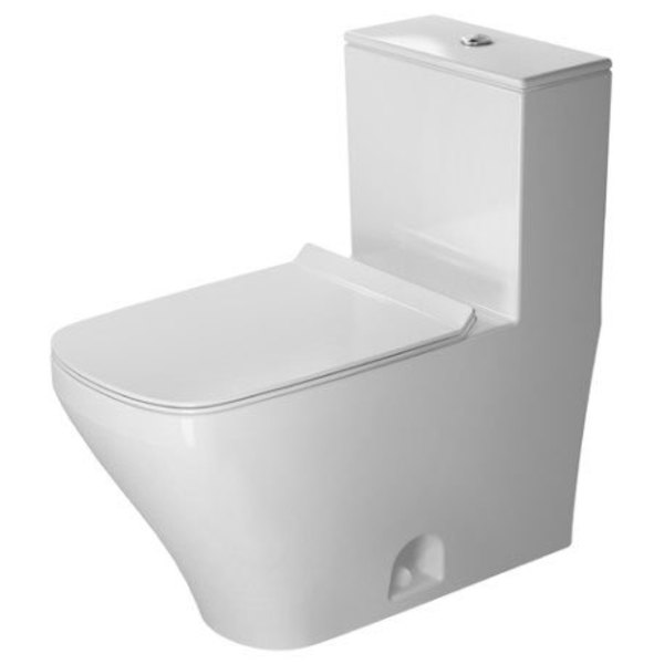 One-Piece Toilet Durastyle w/Mechan., Siphon Jet,  Elong., Het Wh