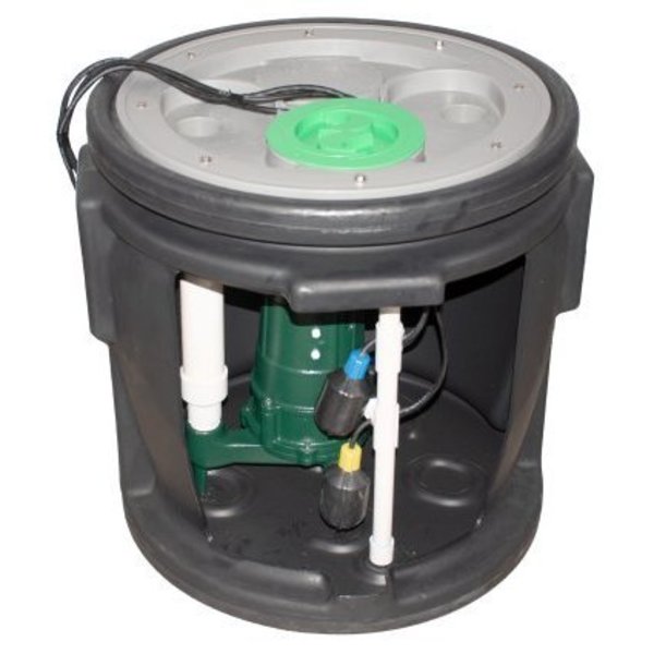 Waste-Mate 4/10 hp 115V 9.4A 2 in. Sewage Pump System