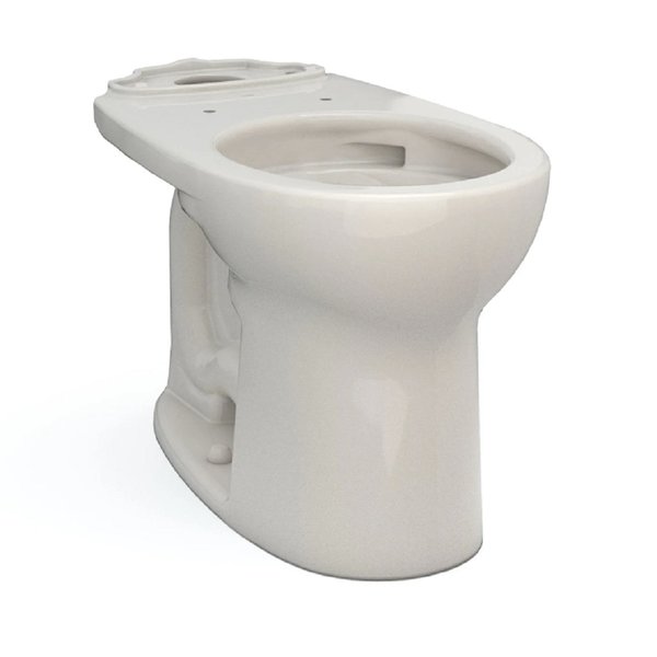 Drake Round Toilet Bowl Only with Cefiontect,  Less Seat,  Sedona Beige