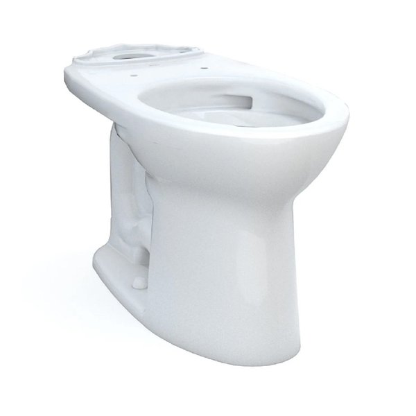 Drake Elongated Universal Height Toilet Bowl Only with Cefiontect,  Less Seat,  Cotton