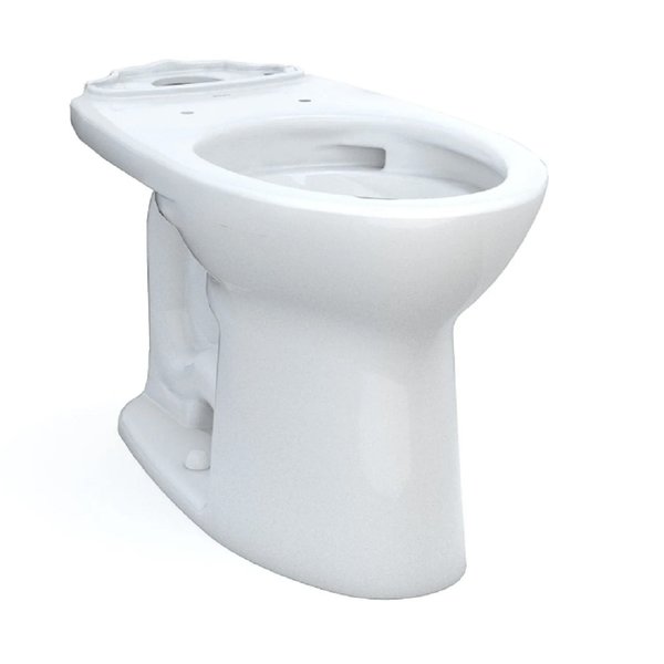 Drake Elongated Toilet Bowl Only with Cefiontect,  Less Seat,  Cotton