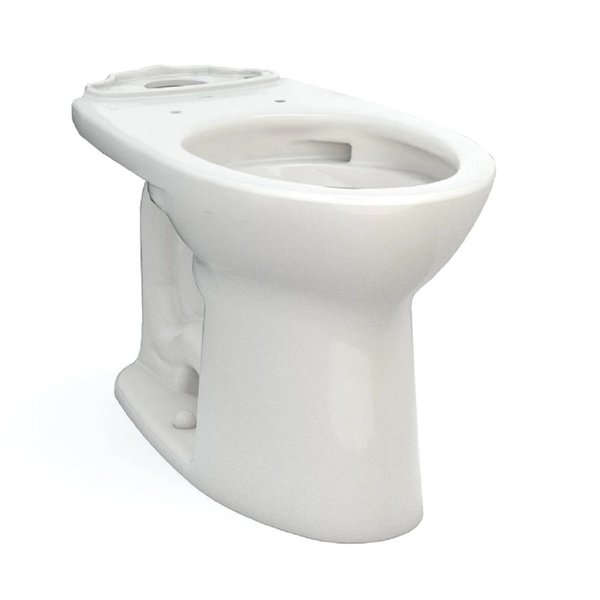 Drake Elongated Toilet Bowl Only with Cefiontect,  Less Seat,  Colonial White