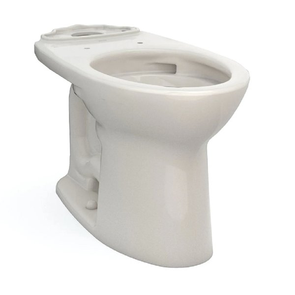 Drake Elongated Toilet Bowl Only with Cefiontect,  Less Seat,  Sedona Beige