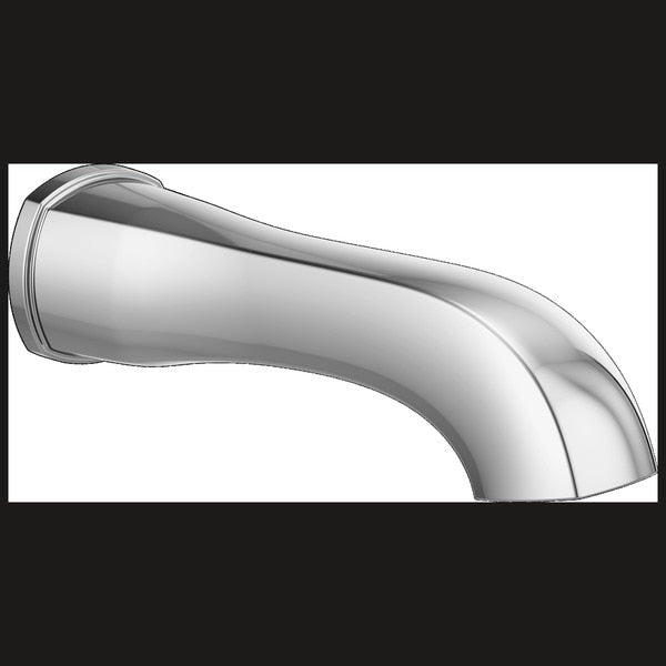 Stryke Non-Diverter Tub Spout Chrome