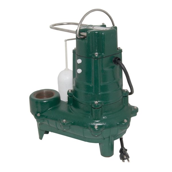 Waste Mate 2 in. 1/2 hp Sewage Pump with Mechanical