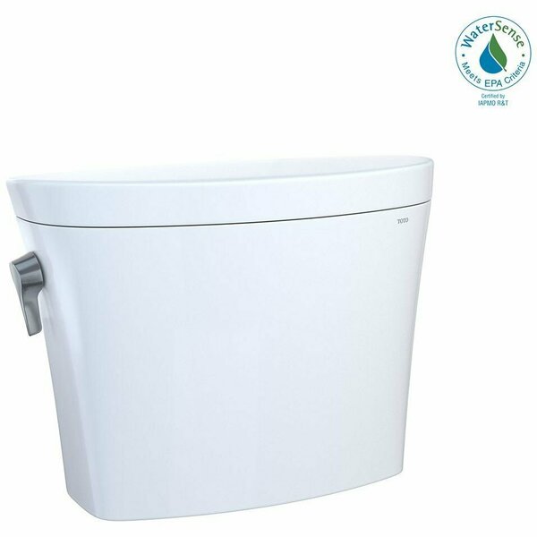Aquia IV Arc Dual Flush 1.28 and 0.9 GPF Toilet Tank Only Cotton White