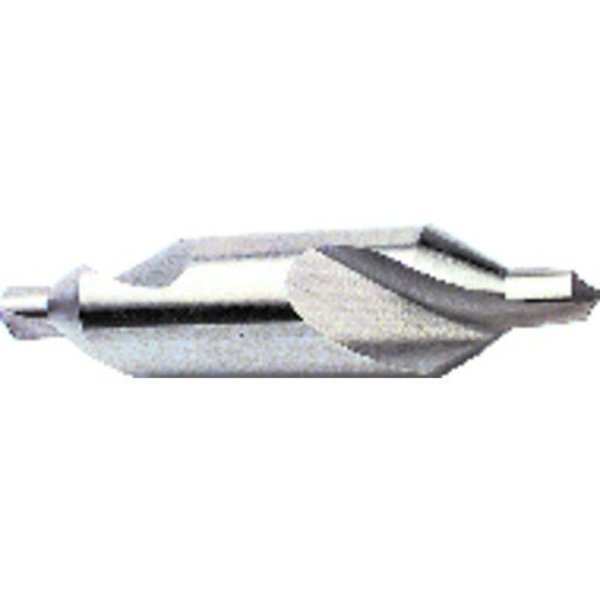1495 Plain Combined Drill And Countersink,  6,  60 Deg included,  60 Deg Point,  HSS,  Bright