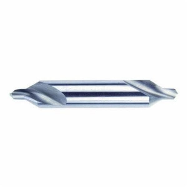 1495 Plain Combined Drill And Countersink,  3,  60 Deg included,  60 Deg Point,  HSS,  Bright