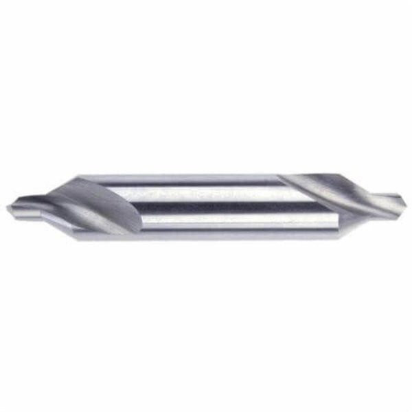 Combined Drill and Countersink,  Plain,  Series 1495,  002 Drill Size  Decimal inch,  000 Point Dia