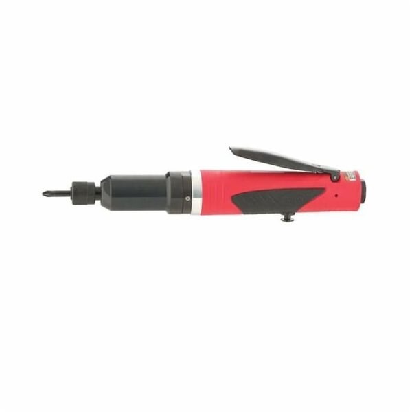 Pneumatic Screwdriver,  Inline Reversible,  Bare Tool ToolKit,  QuickChange Chuck,  14 Chuck,  500 RP