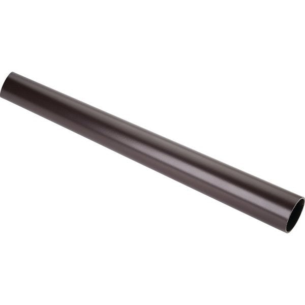 Dark Bronze 1" Diameter x 8' Long Round Aluminum Closet Rods 24PK