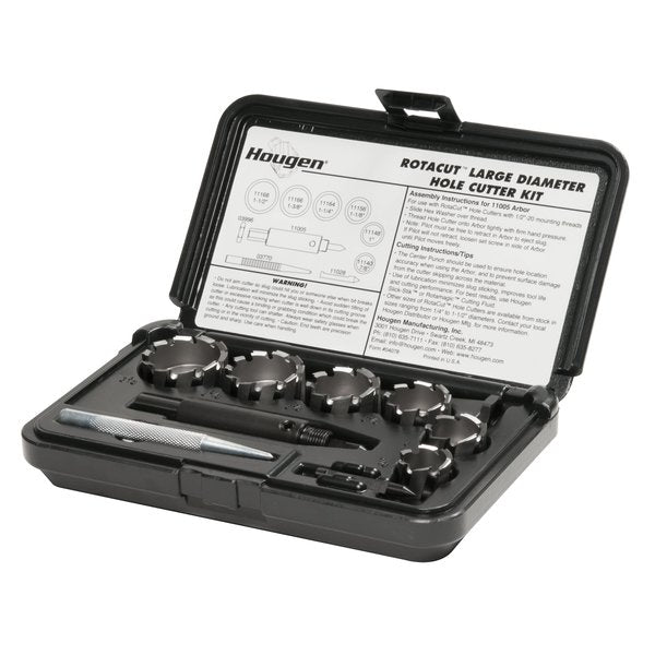 RotaCut Lg Dia. Hole Cutter Kit Fractional