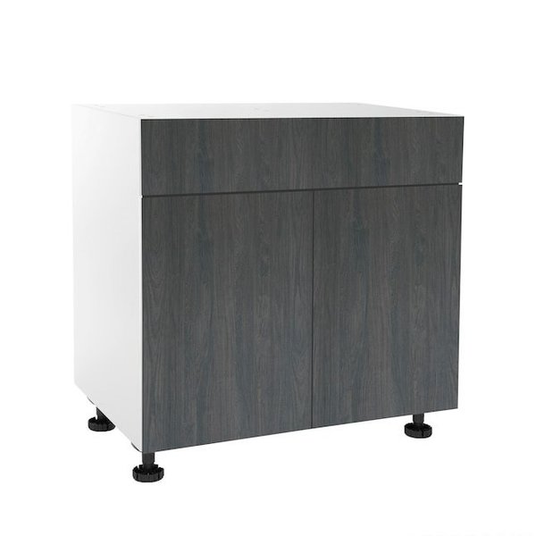 Quick Assemble Modern Style with Soft Close 30 in Vanity Sink Base Cabinet,  2 Door (30 in W x 21 in D x 34.50 in H)