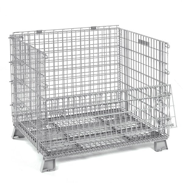 Folding Wire Container 32x20x21 1000 Lb. Capacity