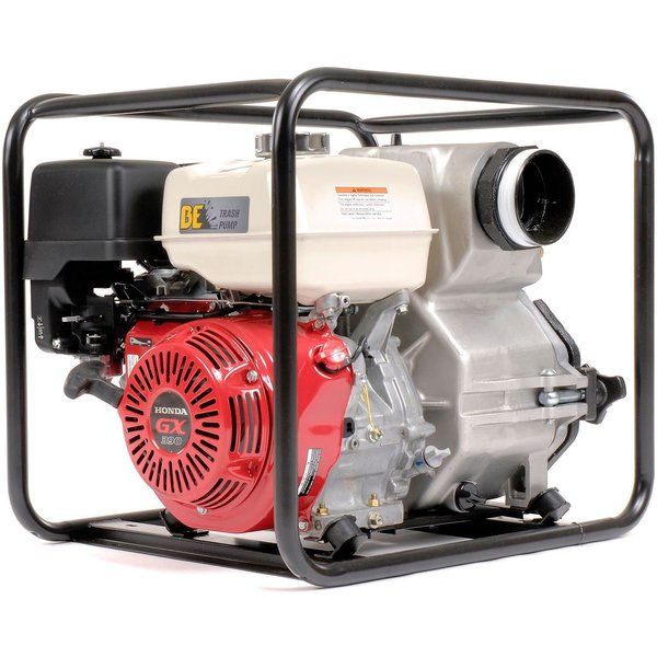 13 HP Trash Pump 4 Intake/Outlet  Honda Engine,