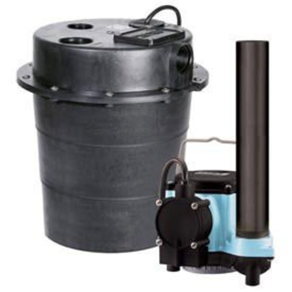 WRS-6 1/3HP Water Removal System - 115V- Integral- 7-10 On Level