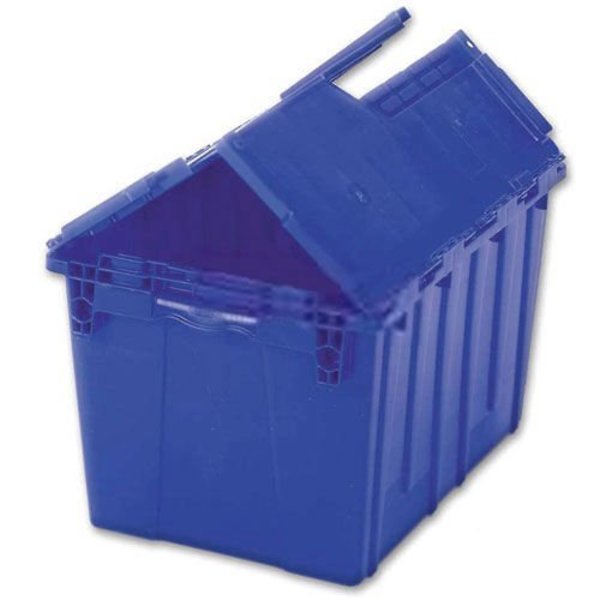 FP143 Flipak Distribution Container - 21-7/8 x 15-3/16 x 9-15/16 Blue