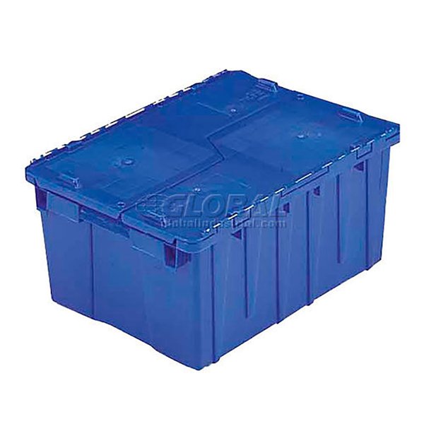Flipak Distribution Container,  15-3/16 x 10-7/8 x 9-11/16,  Blue
