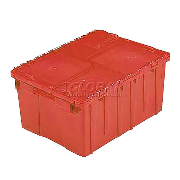 FP06 Flipak Distribution Container - 15-3/16 x 10-7/8 x 9-11/16 Red