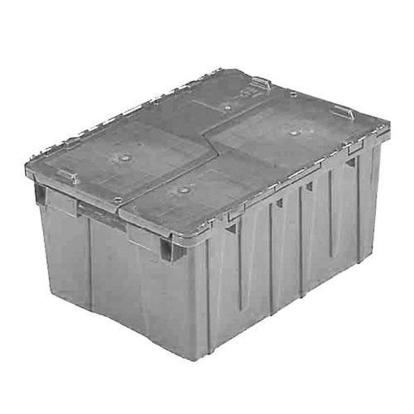 FP143 Flipak Distribution Container - 21-7/8 x 15-3/16 x 9-15/16 Gray