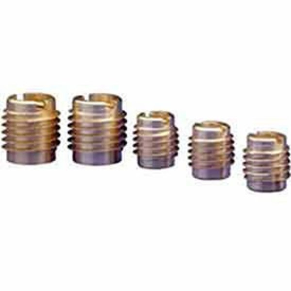 M8-1.25 Insert For Hard Wood,  Brass