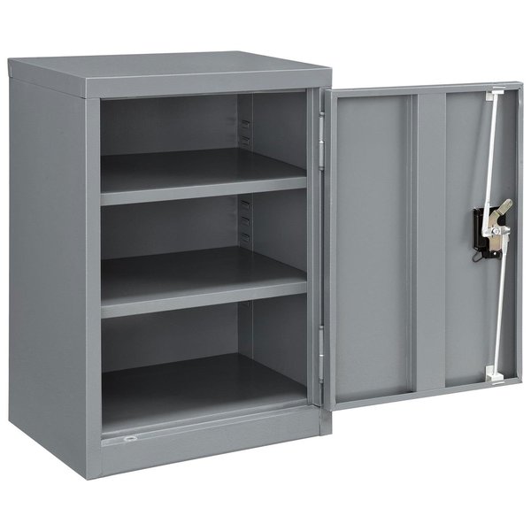 Assembled Wall Storage Cabinet,  18W x 12D x 26H,  Gray