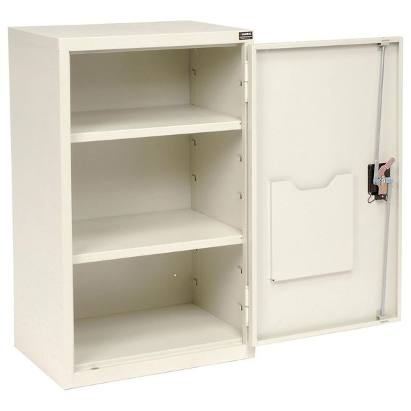 Assembled Wall Storage Cabinet,  19-7/8 x 14-1/4 x 32-3/4,  White