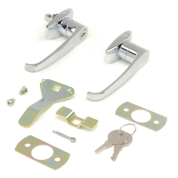 Lock Set With Keys Replacement for Cabinet Model 603355,  603357,  237614,  237615