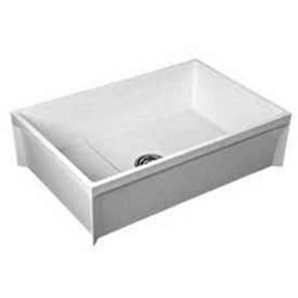 Modesto Mop Sink,  36L x 24W W/ Plain Curbs