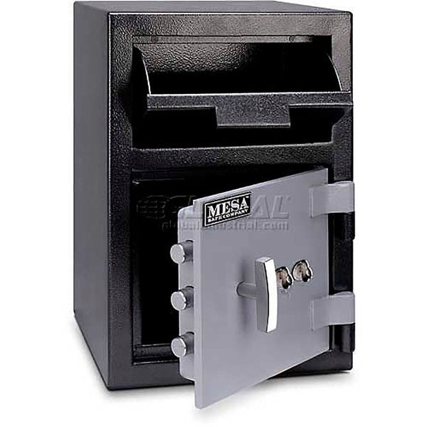 B-Rate Depository Safe Front Loading,  Dual Key Lock,  14W x 14D x 20-1/4H