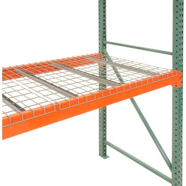 Pallet Rack Wire Decking,  52W x 48D 2500 lbs cap Gray