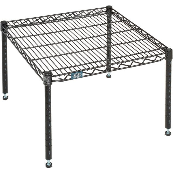 Black Epoxy Wire Dunnage Rack,  30W x 24D x 14H