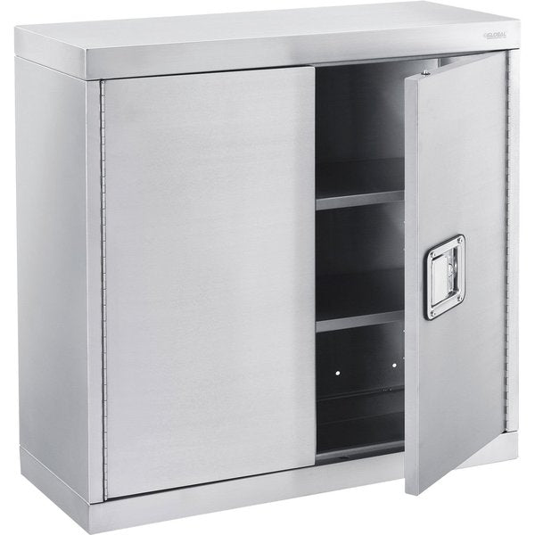 Wall Cabinet,  Stainless Steel 430,  30W x 12D x 30H
