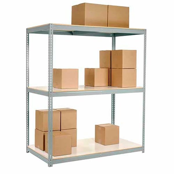 Additional Shelf With Laminated Deck 60W x 36D,  Gray