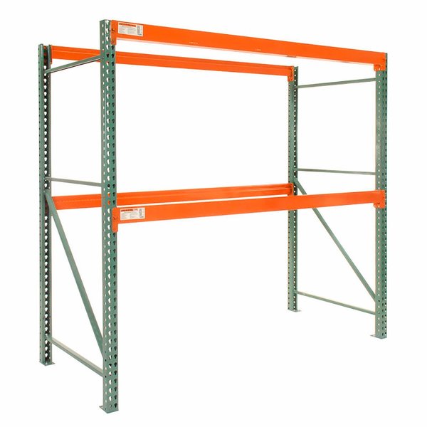 Pallet Rack Upright Frame,  24D x 96H