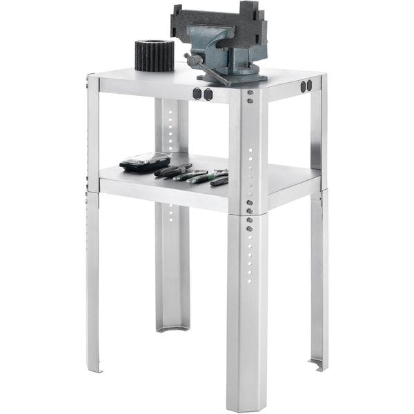 Adjustable Height Machine Stand,  430 Stainless Steel,  24Wx18Dx30-36H