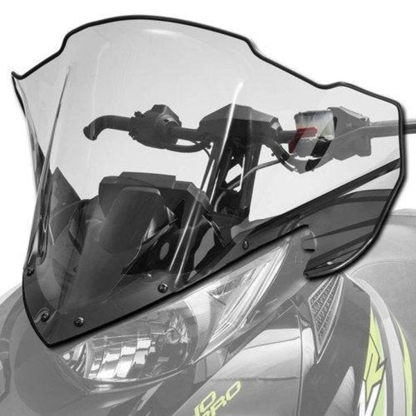 Replacement for Arctic CAT MID Clear Tinted Windshield - Black - ZR XF M PTA BC 2018