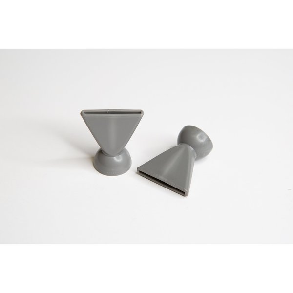 Snap-Loc Systems ™ 1/4 System 1" Flare Nozzle Bag of 25 Dark Grey