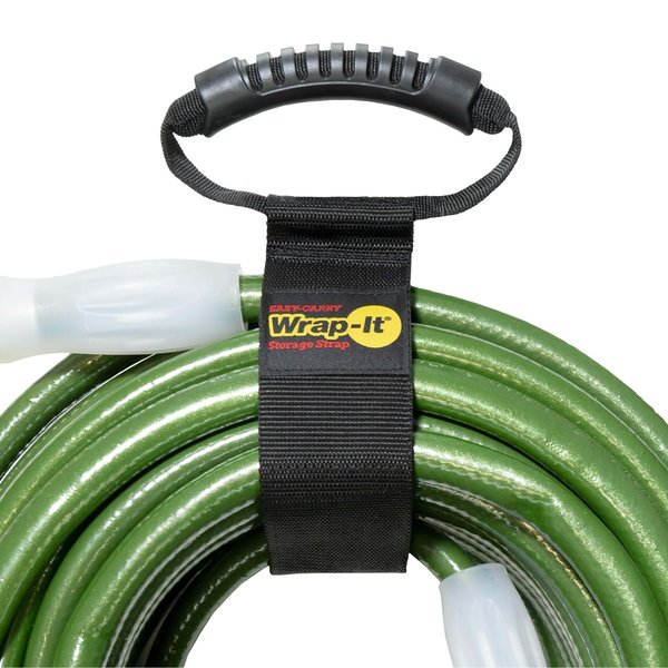 Back-to-Back Strap,  No Adhesive,  28 in,  2.5 in Wd,  Black,  2 PK