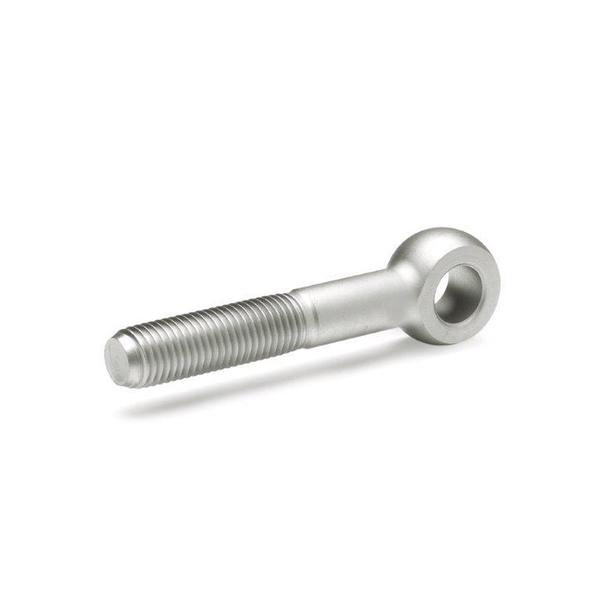 Swing Bolt,  Stainless Steel,  Matte Shot-Blasted,  M10 Thrd Sz,  40 mm Thrd Lg
