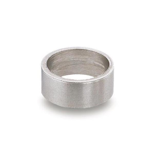 Round Spacer,  M10 Screw Size,  Stainless steel,  12 mm Overall Lg,  10 mm Inside Dia