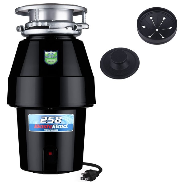 1/2 HP Garbage Disposal Anti-Jam and Corrosion Proof with Odor Guard and Sound Insulated