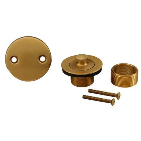 Brushed Bronze Two-Hole Lift and Turn Conversion Kit